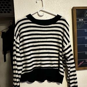 H&M striped sweater size M